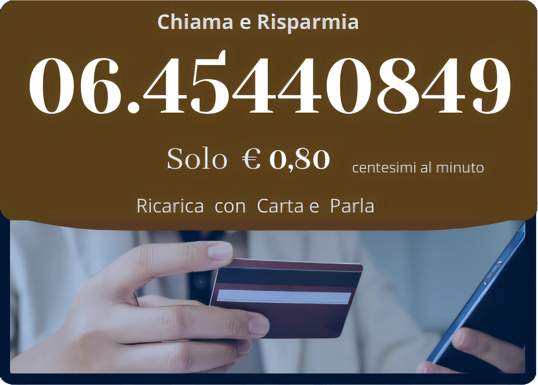 Pagamento cartomanzia tramite carta di credito, servizio sicuro